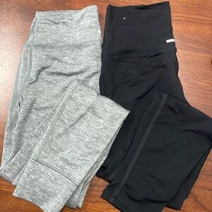 2 euc aerie, junior size small leggings